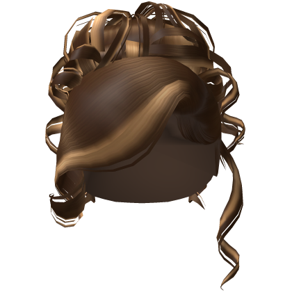 Side Swept Curly Updo [Blonde Ombre]