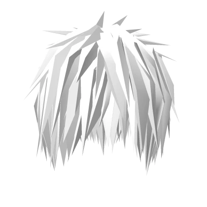 White Anime Messy Boy Emo Hair | Roblox Item - Rolimon's