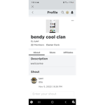 bendy cool clan