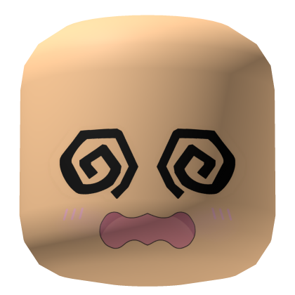 ♡ WAAAAAHH?? cute chibi blush face ♡ Roblox item