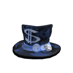 Blue Rich Sponge Top Hat