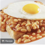EGGS AND BEANS