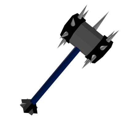 Classic Old Script War Hammer [UP] [WHITE SPIKE]