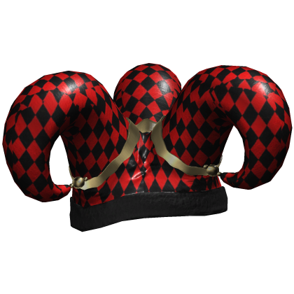 Red Playful Jester Hat