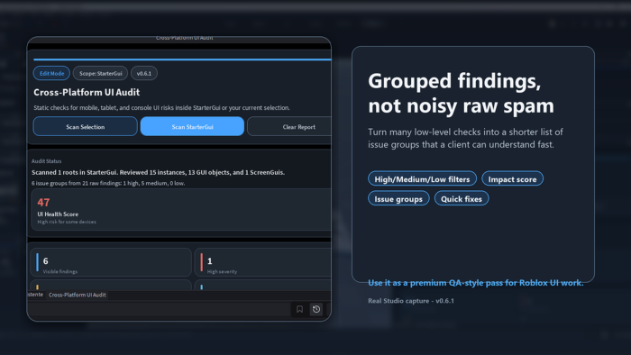 Cross-Platform UI Audit preview 4