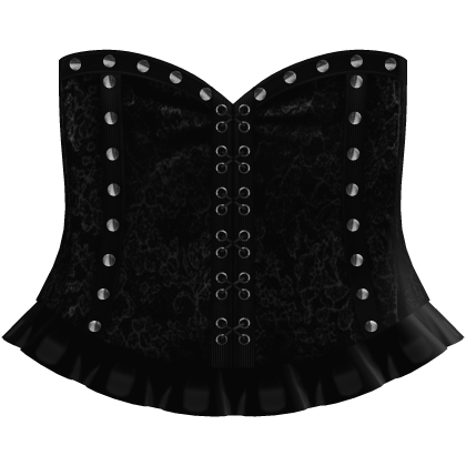 gothic corset & mini dress 1.0 black