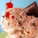 Cherry Cordial Icecream.