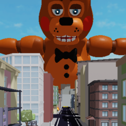 City But Toy Freddy Watches Over You