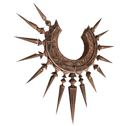 Bronze Royal Ornate Spiked Guardian Waist Halo
