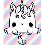 Magical Bright unicorns