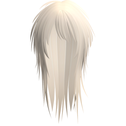 Blonde Messy Spikey Scene Emo Hair