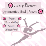 {Cherry Blossom Gymnastics And Dance!}