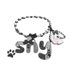 ♡ / dittoo shy beaded necklace 3.0
