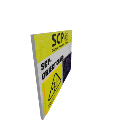 SCP - 2146 (Space Whole) SCP Label!