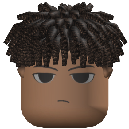 Short Curly Twists Hair (Black)