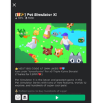 Join for a pets on pet simulator to get the 9b