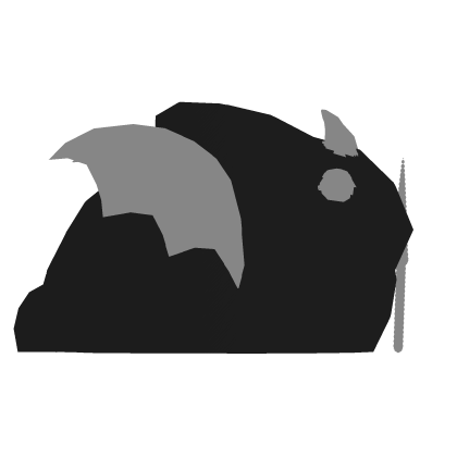 [ANIMATED] Devil ↔ Angel Bunnies Monochrome  Roblox item
