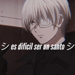 シ es dificil ser un santo シ