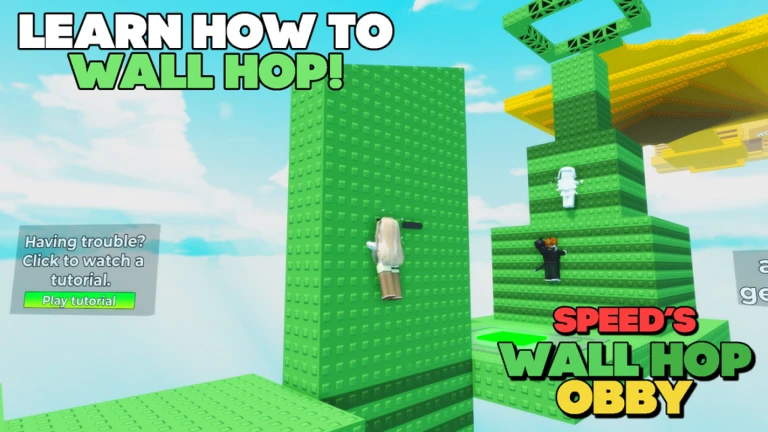 สปีดวอลล์ฮอปอบบี้ | เล่นบน Roblox
