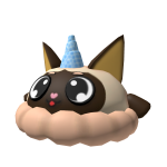 Kittycorn Yaxi Fluffy Brown Pet Hat - RBCs