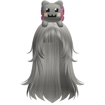Cute Nyan Cat Plush Long Girly Hair