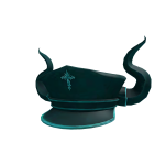 Turquoise Horned Cap