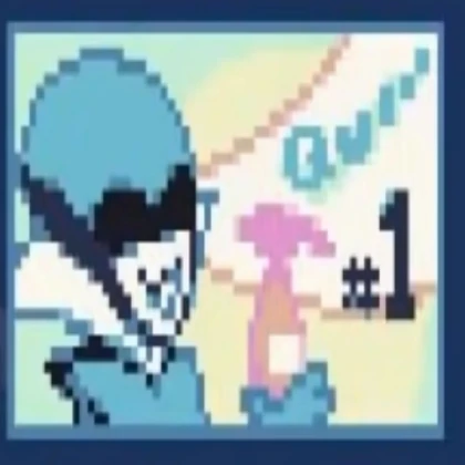Deltarune Queen Poster NoFilter