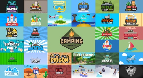Old Games Inspired By Camping