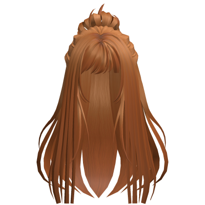 Ginger Half-Up Hair