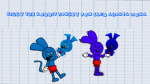 Riggy The Rabbit Monkey Fan Club Shorts Wars