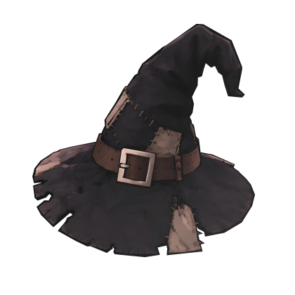 Witch Hat ( Cartoon outline )