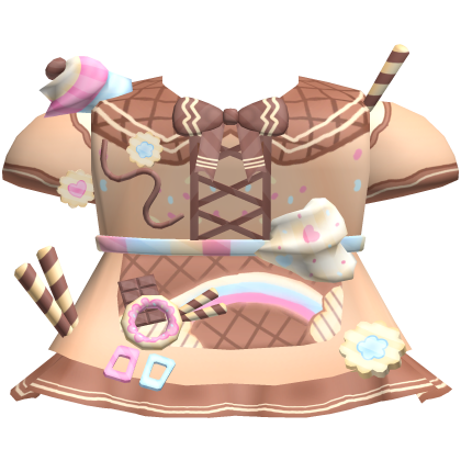 Kawaii Yummy Sundae Dessert Dress
