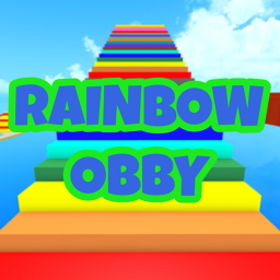 🌈RAINBOW OBBY🌈( new gamepass!)