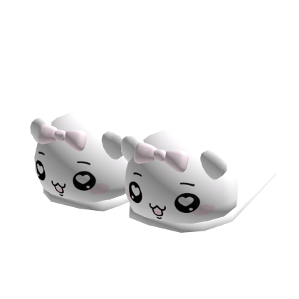 ♡ kawaii chiikawa slippers with bow in pink