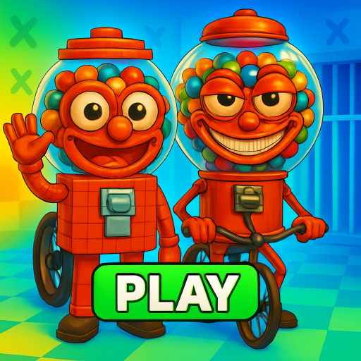 🎪 BICICLETARA CHICLETERA Prison run! Escape Obby official Roblox game thumbnail