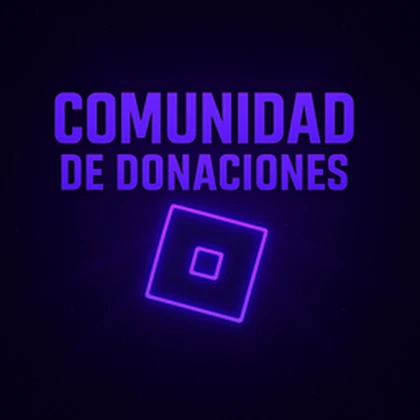 -Comunidad de Donaciones- Roblox group icon