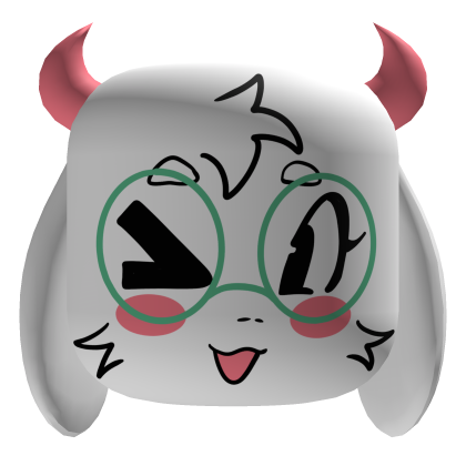Ralsei Cute Blink Kawai face [Deltarune] Roblox item