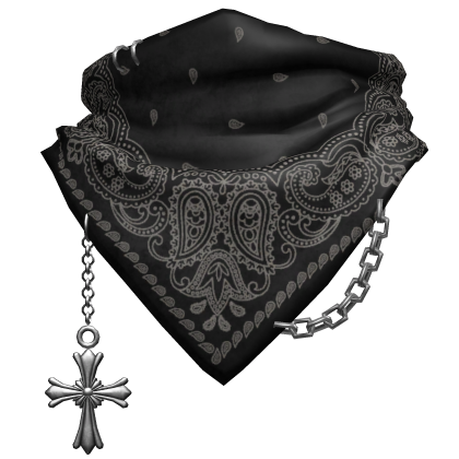 Sliver Chained Bandana