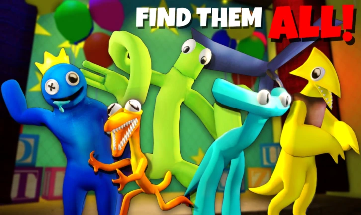 [🌈] レインボーフレンドの変身