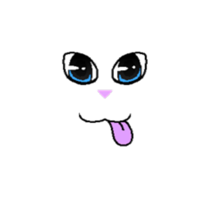 Cat Face- Silly Roblox decal