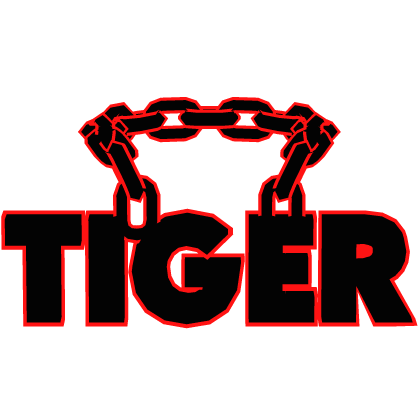 Cartoony Red Tiger Chain Roblox item