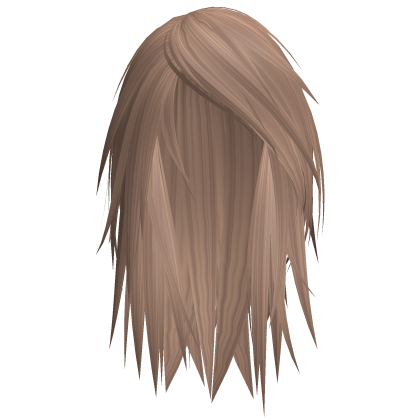 Emo Hair in Milktea Brown Roblox item
