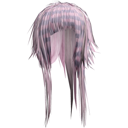 Messy Miscut Bangs (Pastel Pink/Lavender)