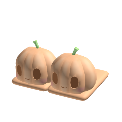 cute orange pumpkin slippers