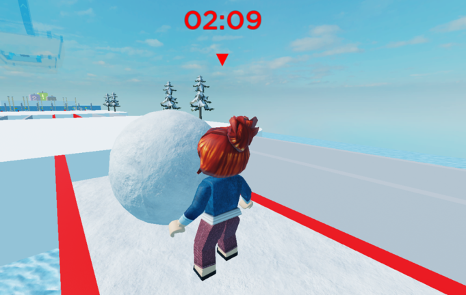 Snow Race screenshot 1