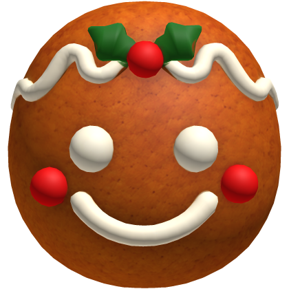 Gingerbread Man Head