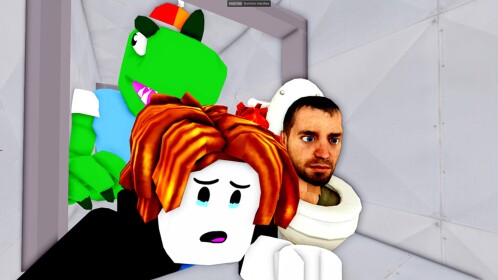 TEAM DINO ESCAPE! 🦖 (TEAMWORK OBBY) 
