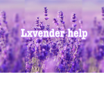 Lxvender help