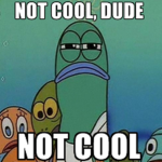 Not Cool Dude!