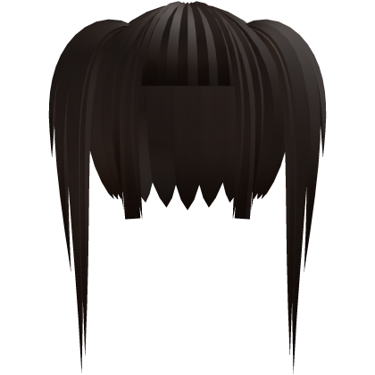 ☕⭑ Spectral Gothic Pigtails || Coffee Brown